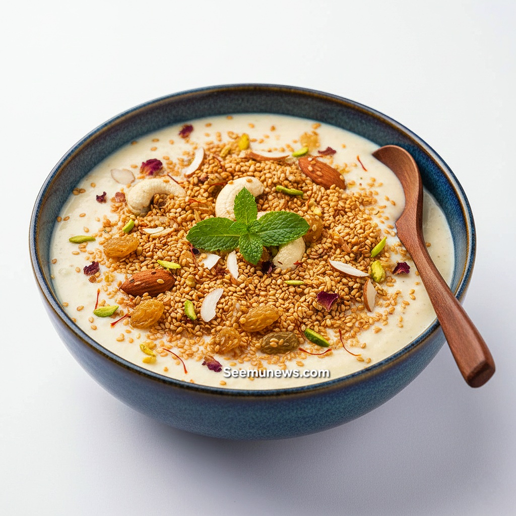 Til Khir Recipe at Home 2026 | 5 Easy Steps में बनाएं Soft & Creamy और स्वादिष्ट तिल खीरV