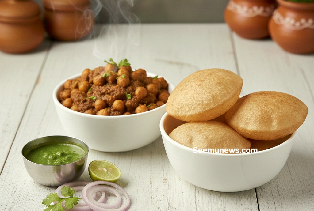 Chole Puri Recipe in Hindi | घर पर छोले पूरी बनाने की आसान विधि