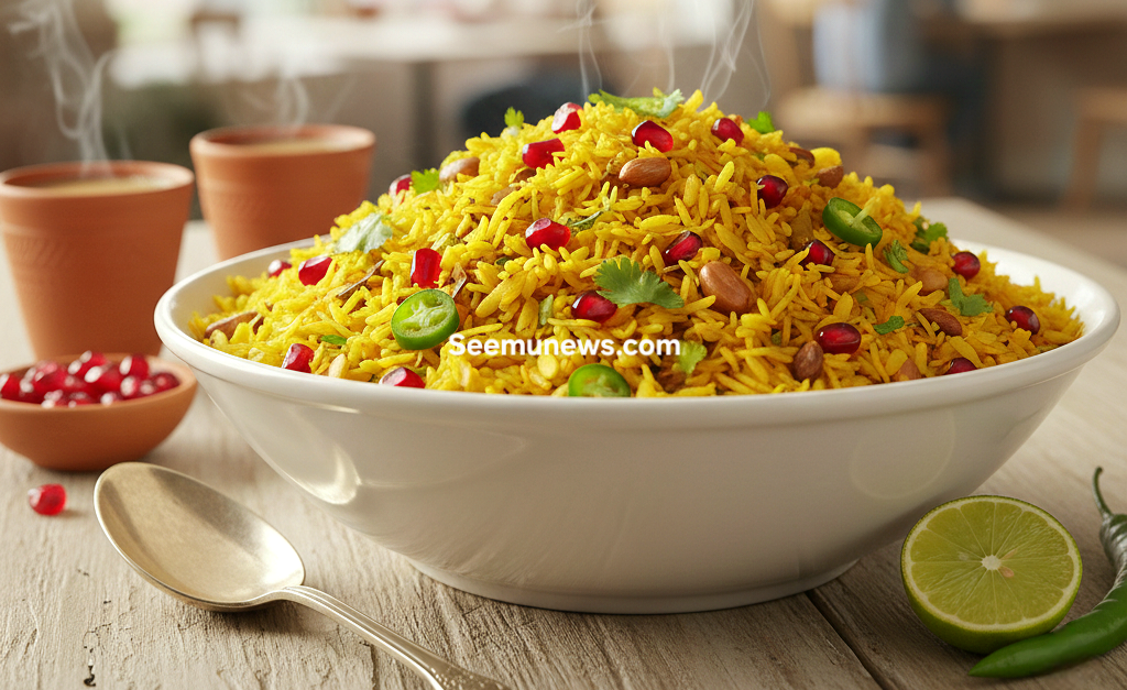 Poha Recipe in Hindi | 10 मिनट में Easy & Healthy नाश्ता पोहा रेसिपी 