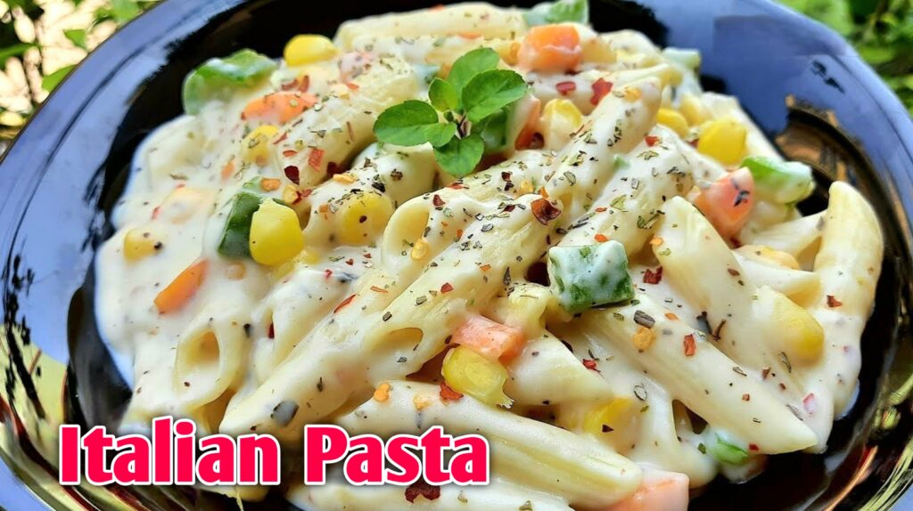 Italian Pasta Recipe | Easy Creamy Pasta at Home (5 Minutes)